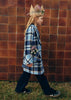 Abel & Luna | Girls Wonderland Plaid Coat