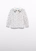Abel & Luna | Girls Satin Poplin Bow Blouse