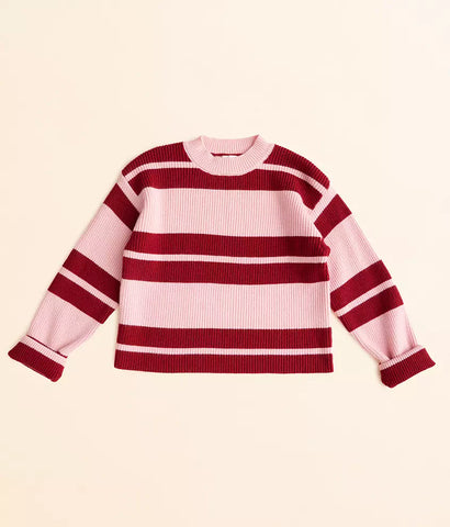 Girls Striped Sweater