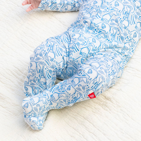 Magnetic Me | Blue Herds of a Feather Magnetic Footie