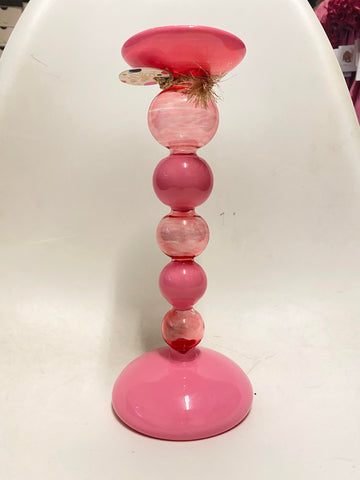 Sugar Plum Pillar Candle Holders