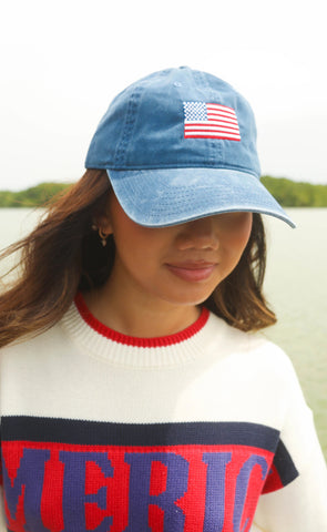 USA Flag Dad Hat