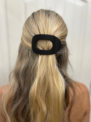 Matte Oval Hair Clip