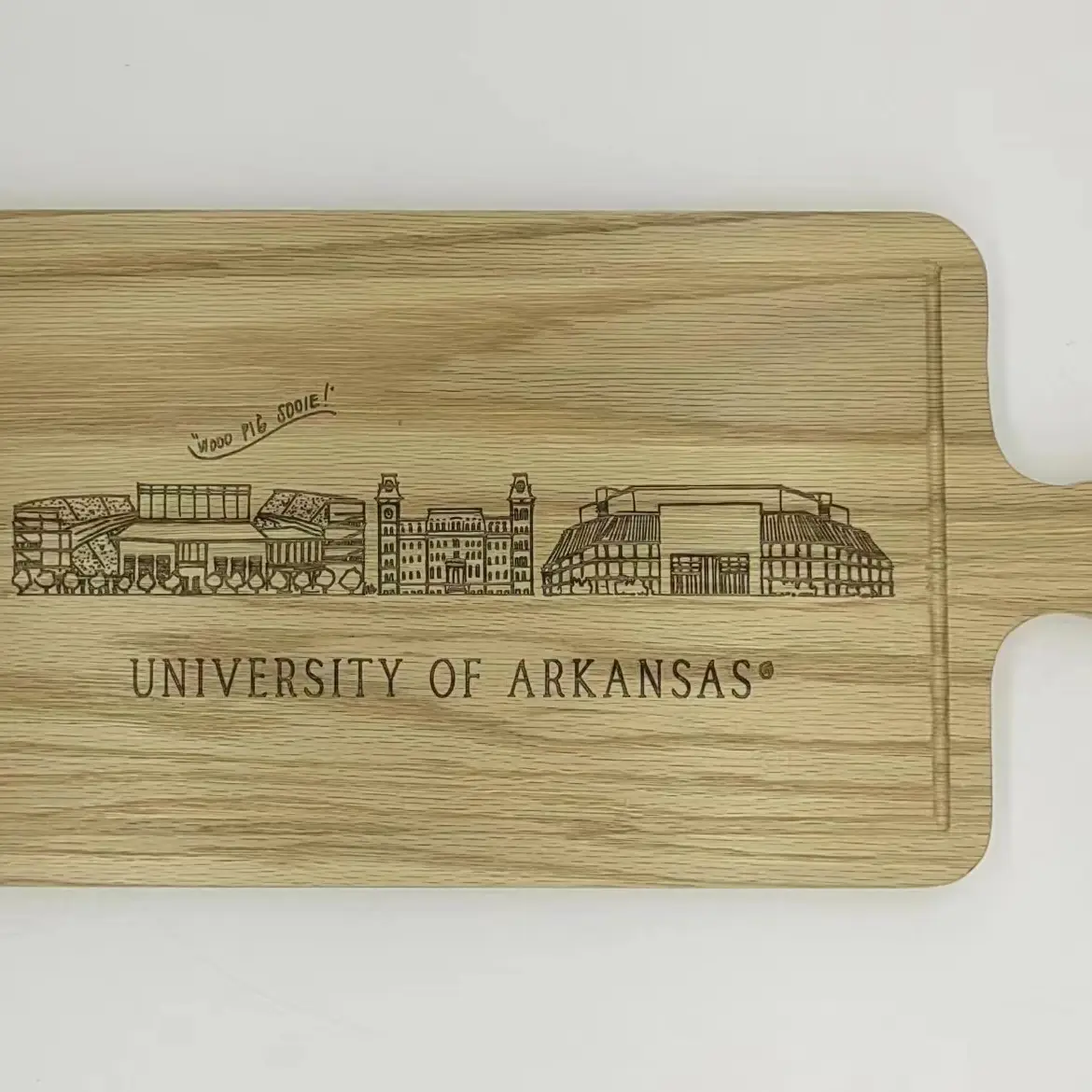 Arkansas Skyline Charcuterie Board