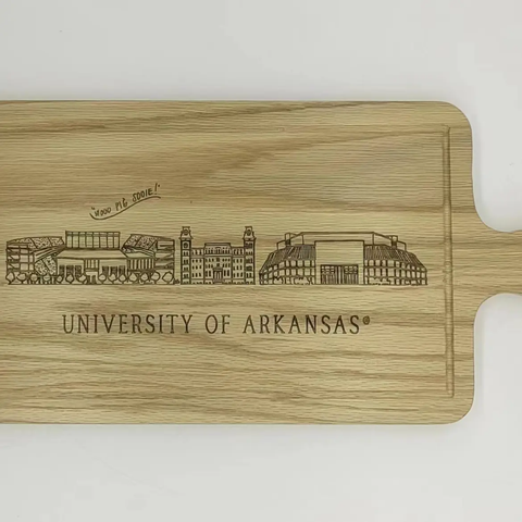 Arkansas Skyline Charcuterie Board