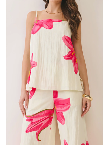 Floral Print Cami Top