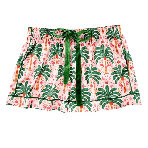 Bella | Pj Set With Velvet Tie
