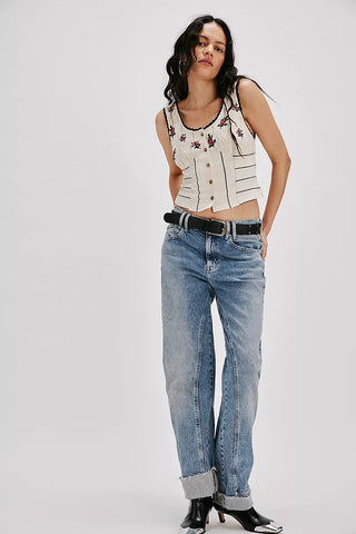 Free People | Rose Bud Knit Top