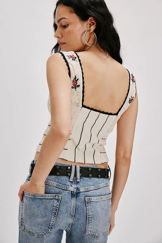 Free People | Rose Bud Knit Top