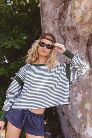 Free People | My Time Layered Textured Tee