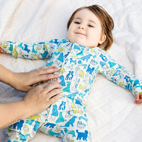 Magnetic Me | Blue it's A Paw-Ty Right Magnetic Coverall