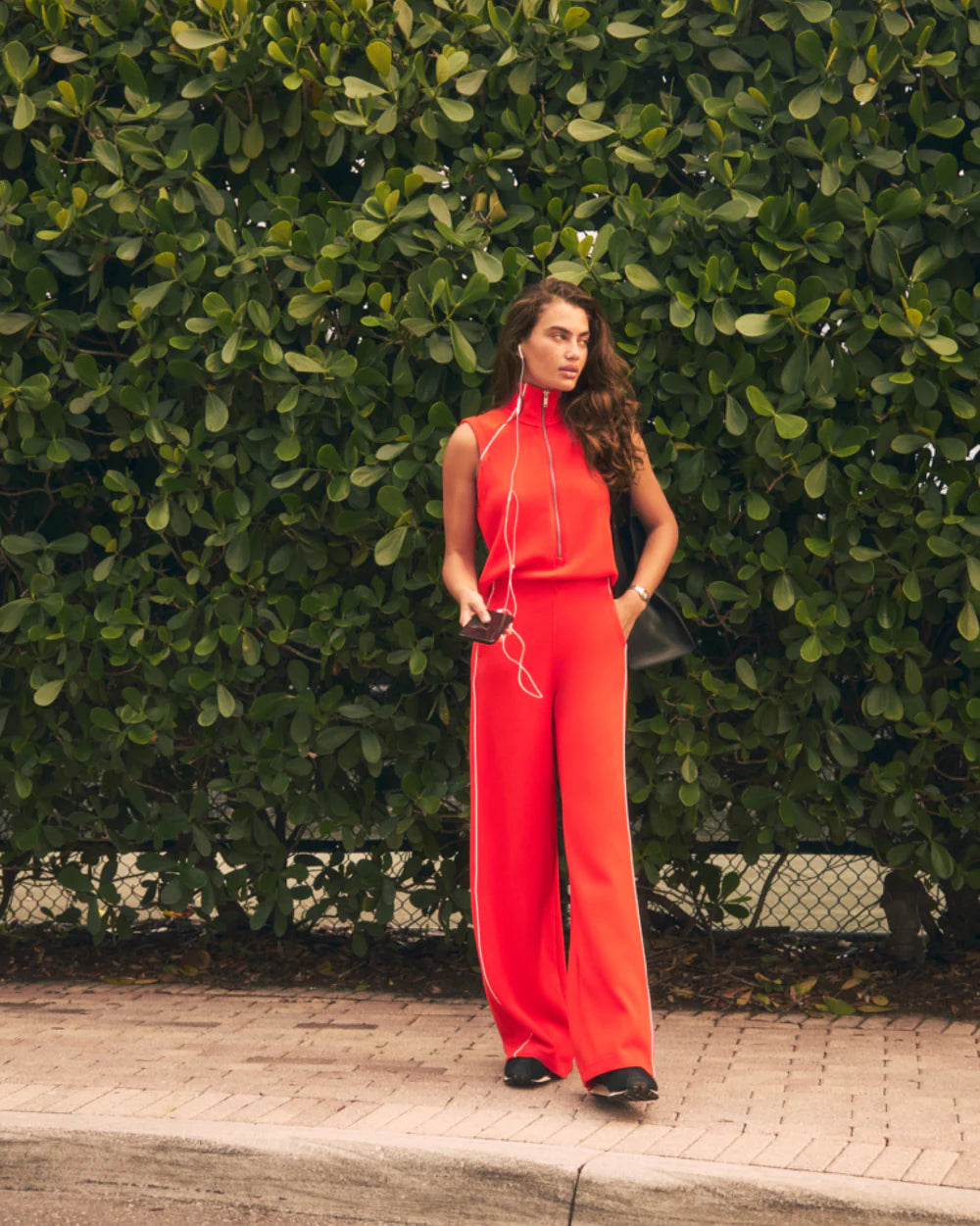 Spanx | Sleeveless Mockneck Jumpsuit