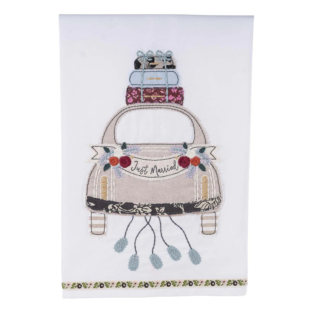 Glory Haus | Just Married Tea Towel
