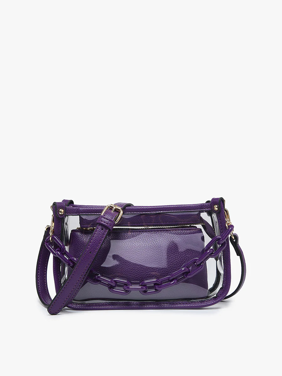 Jen & Co | Jessica Clear Crossbody
