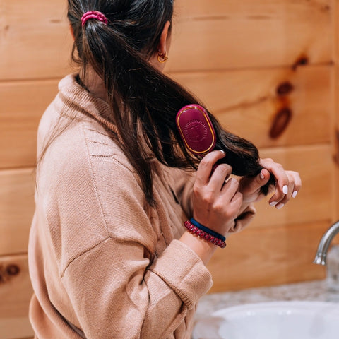 Teleties | Mini Boar Bristle Hair Brush