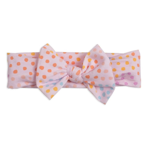 *Pink Sparkle Bow Headband
