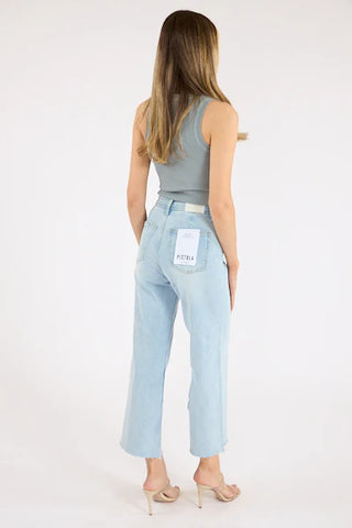 Pistola | Penny High Rise Crop Wide Leg