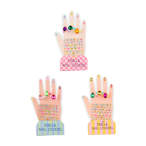Mudpie | Rings & Nail Stickers