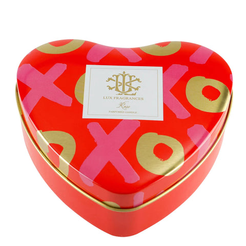 *Rose Heart Tin 8 oz