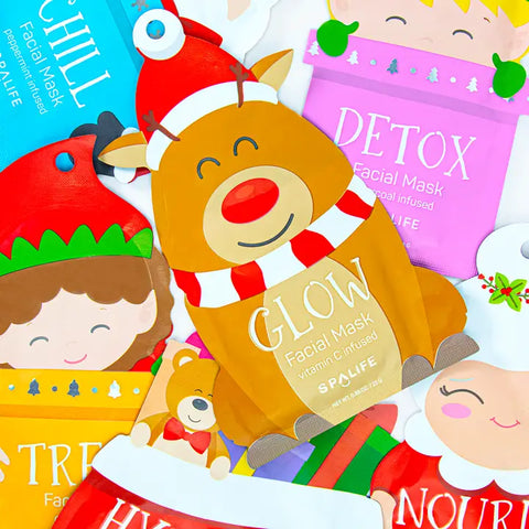 Santa Squad Sheet Mask Gift Set