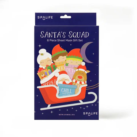 Santa Squad Sheet Mask Gift Set