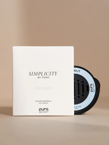 Pura | Simplicity Coconut Car Fragrance Refill