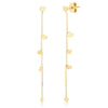 Heart Dangle Chair Earrings