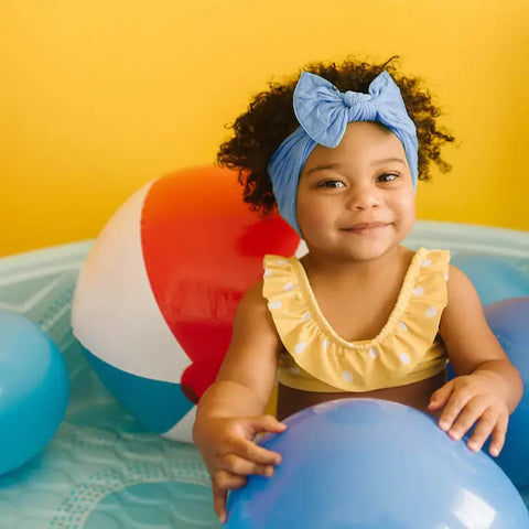 Baby Bling Bows: THE KNOT Soft Nylon Headband