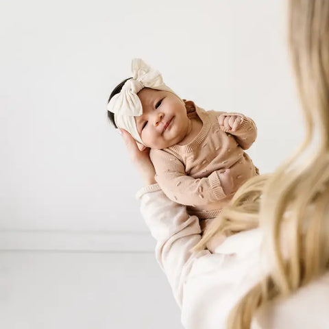 Baby Bling Bows: THE KNOT Soft Nylon Headband