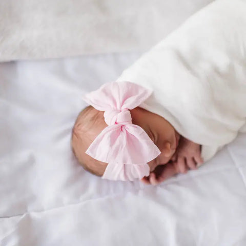 Baby Bling Bows: THE KNOT Soft Nylon Headband