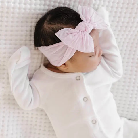 Baby Bling Bows: THE KNOT Soft Nylon Headband