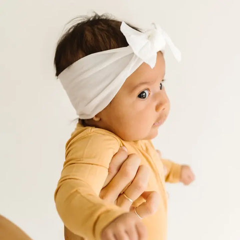 Baby Bling Bows: THE KNOT Soft Nylon Headband