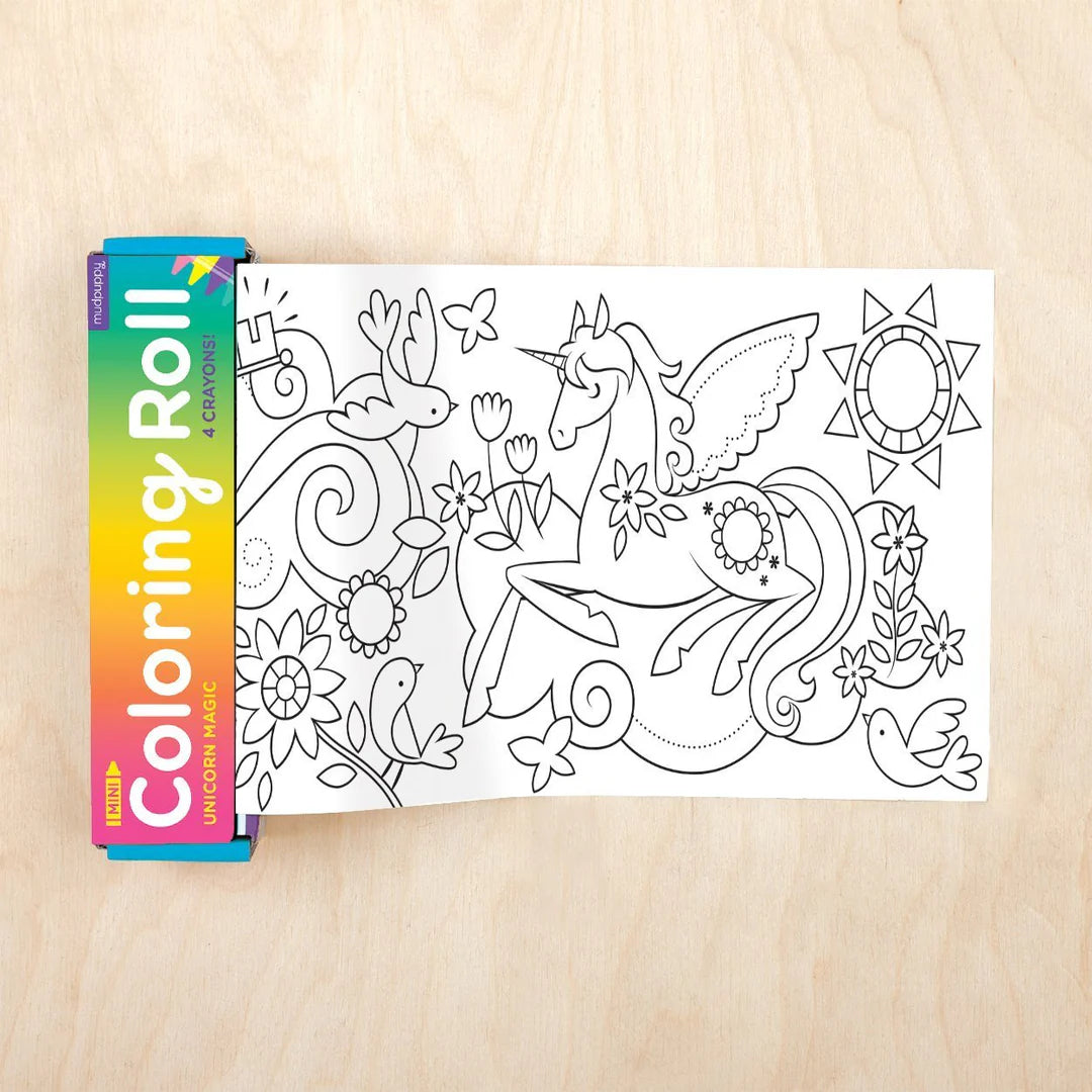 Unicorn Coloring Roll