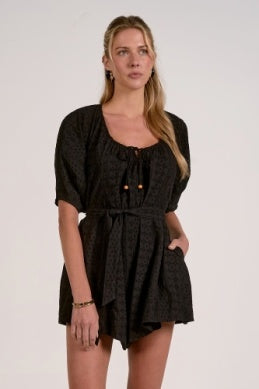 Elan | Romper in Black