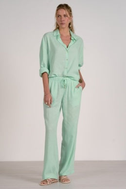 Elan | Linen Button Up Top