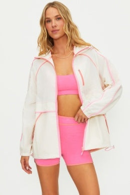 Beach Riot | Mel Jacket in Shoreline Pink Colorblock