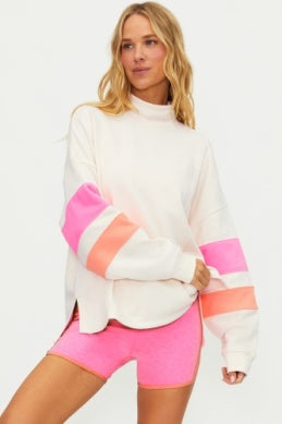 Beach Riot | Jaylyn Sweatshirt in Shoreline Colorblock
