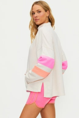 Beach Riot | Jaylyn Sweatshirt in Shoreline Colorblock