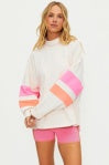 Beach Riot | Jaylyn Sweatshirt in Shoreline Colorblock