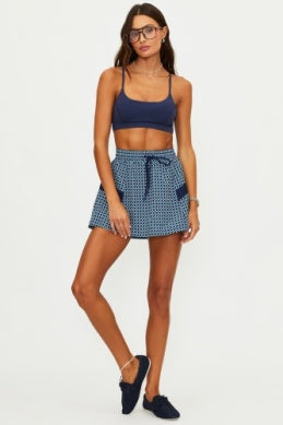 Beach Riot | Clyde Skirt in Twilight Tides Geo