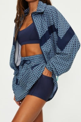 Beach Riot | Casen Jacket in Twilight Tides Geo