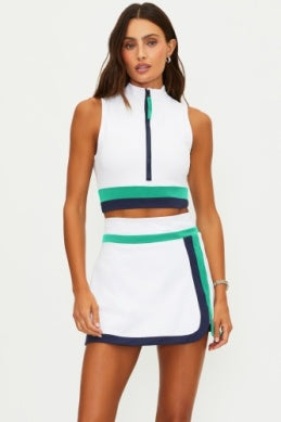 Beach Riot | Nanette Skirt in Twilight Tides Colorblock