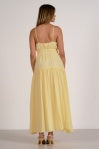 Elan | Maxi Spaghetti Strap Dress in Yellow