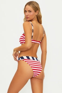Beach Riot | Juno Top in Star Spangled Stripes