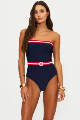 Beach Riot | Jessa One Piece in Twilight Firework Colorblock