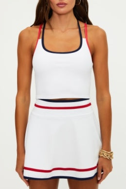 Beach Riot | Oslo Top in Heritage White