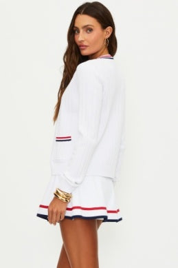 Beach Riot | Ally Cardigan in Heritage White