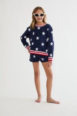 Beach Riot | Little Balboa Short in Twilight Stars