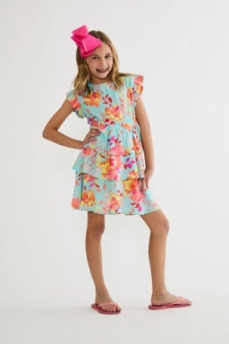 Beach Riot | Little Honey Dress in Gulf Bloom