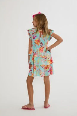 Beach Riot | Little Honey Dress in Gulf Bloom